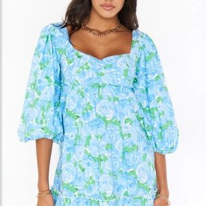 knee length dresses for ladies Show Me Your Mumu Lisa Mini Dress | White | Size Xs main image 1